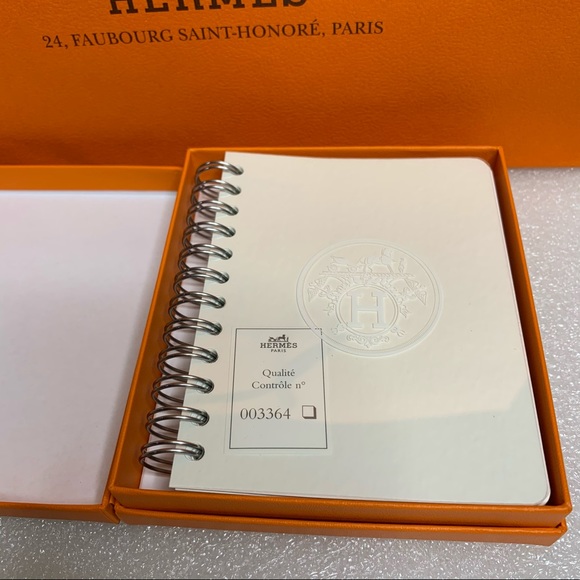 Hermes Notebook cover refill agenda size MINI - Picture 3 of 15